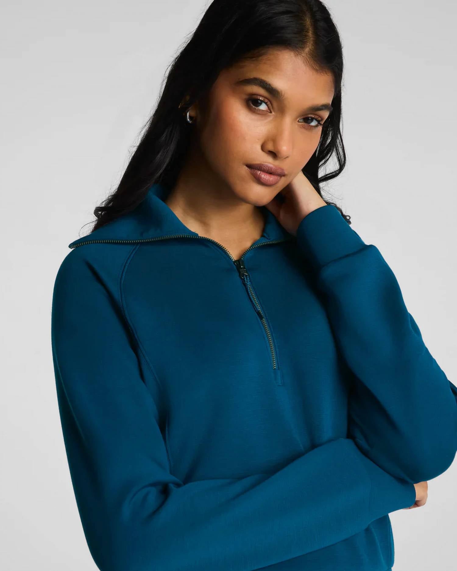 Spanx - Airessentials Half Zip Sweater