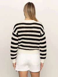 Sanctuary - Open Knit Bomber