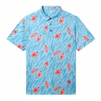 Raised By Coyotes - Men's River Float Polo
