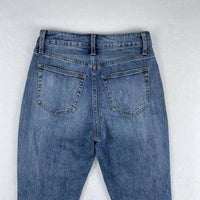 Ceros - Women's Cropped High Rise Straight Jean - Plus