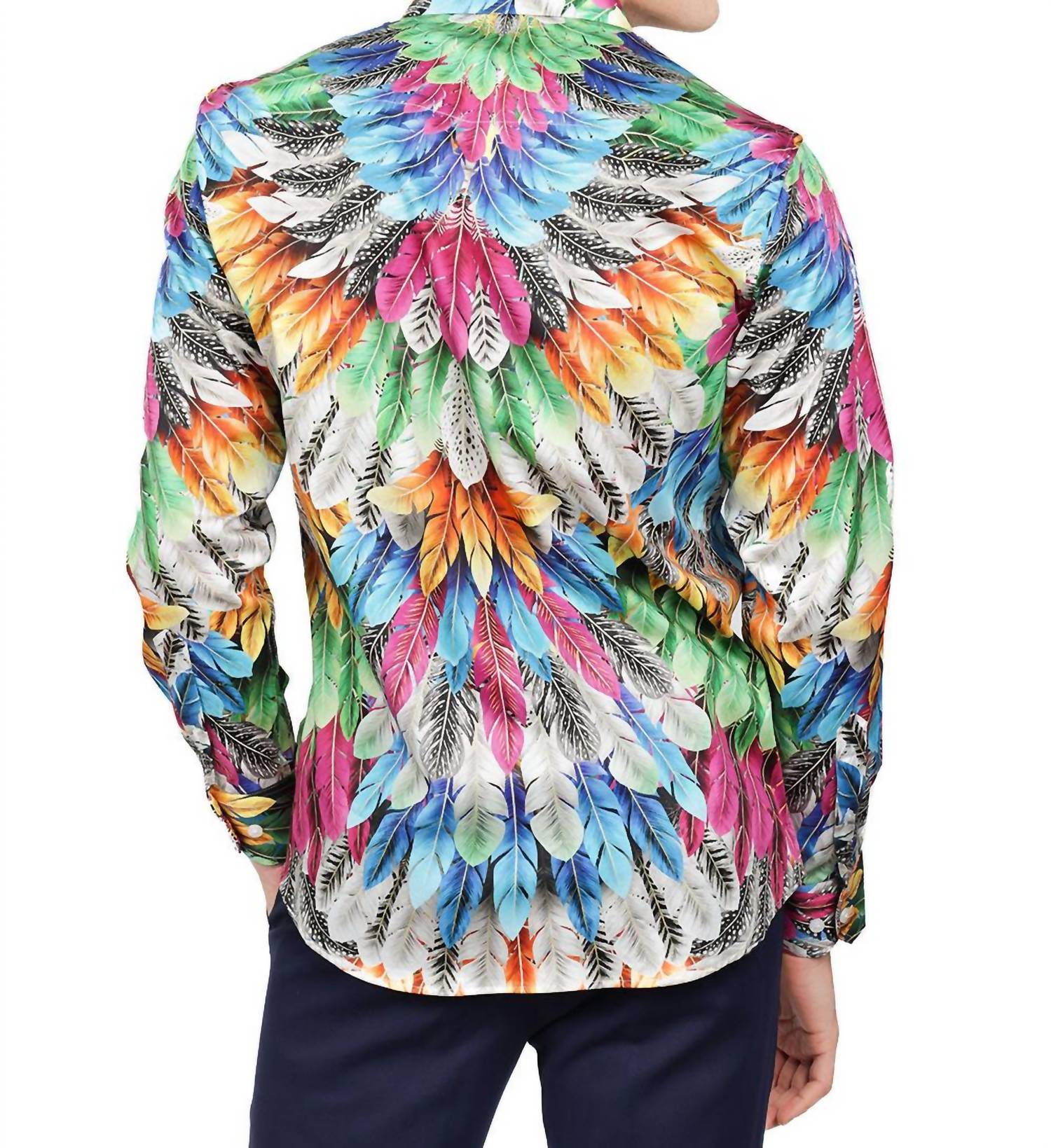Barabas - Feathers Long Sleeve Shirt
