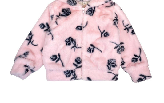 Doe A Dear - Kids Furry Hooded Jacket