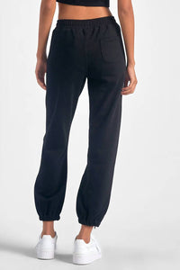 Elan - Ankle Zipper Relaxed Jogger