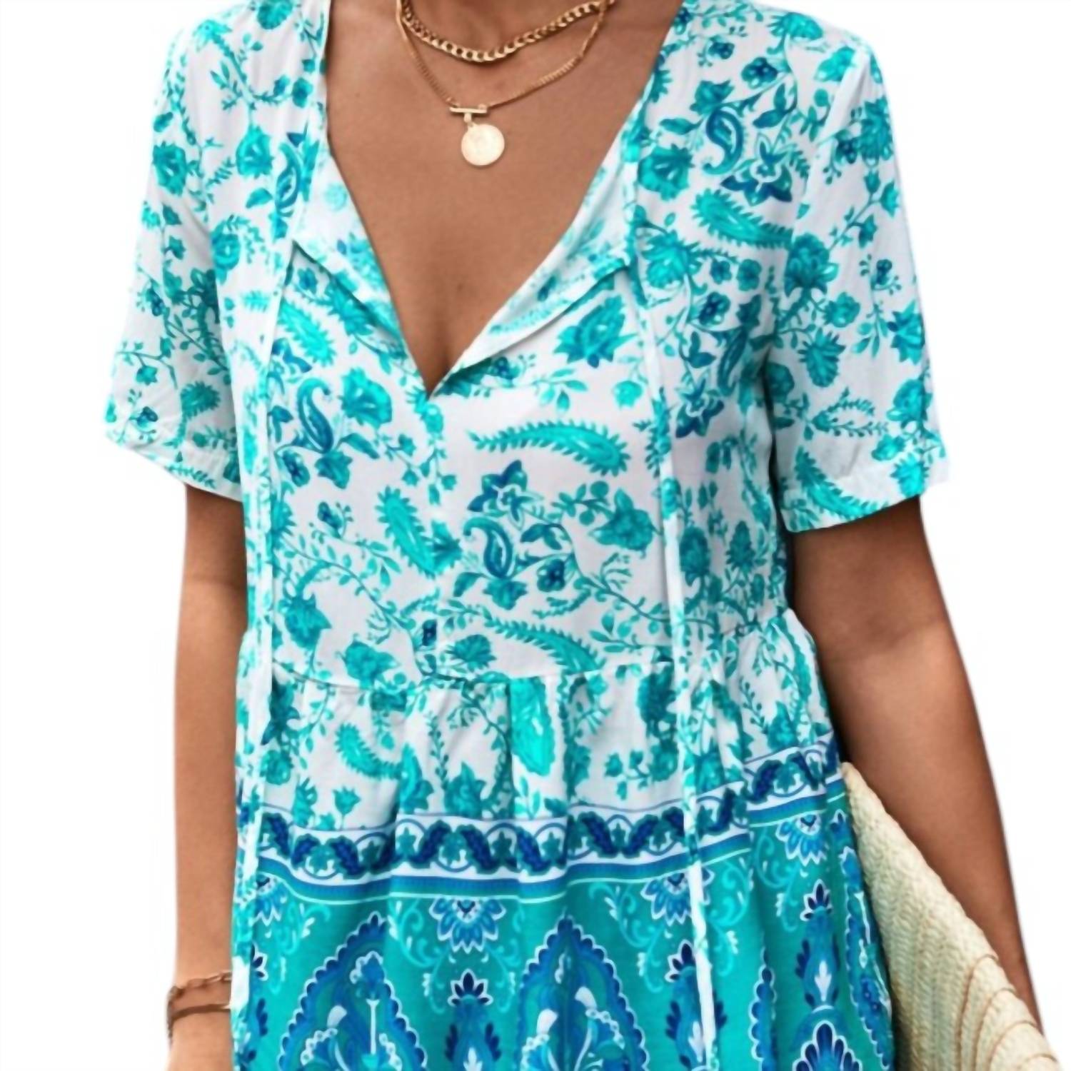 Tracies - Bo Ho Floral Top