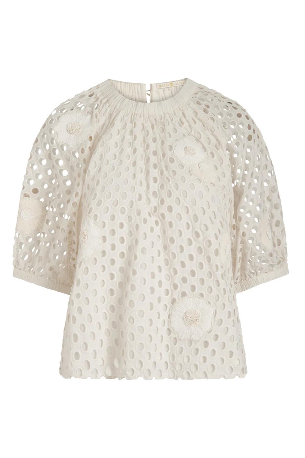 Marie Oliver - Doro Eyelet Top