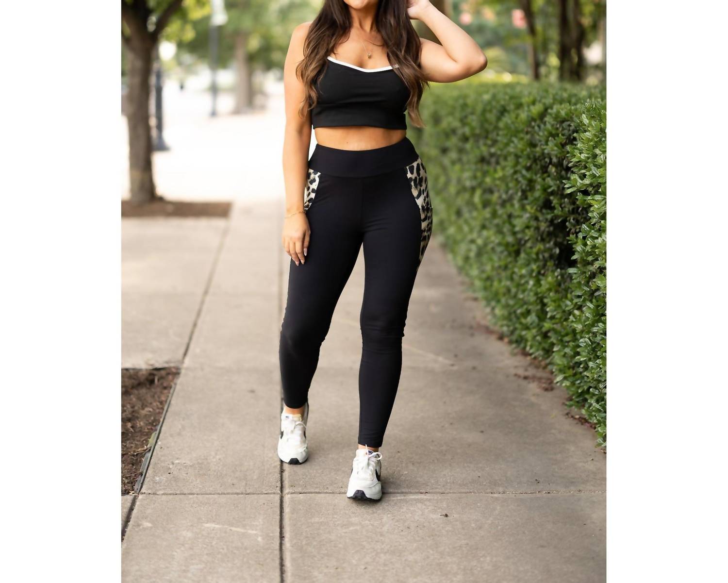 Julia Rose - Gianna Panelled Sculpting Leggings