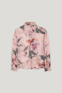 Luisa Cerano - Flower Print Silk Blouse