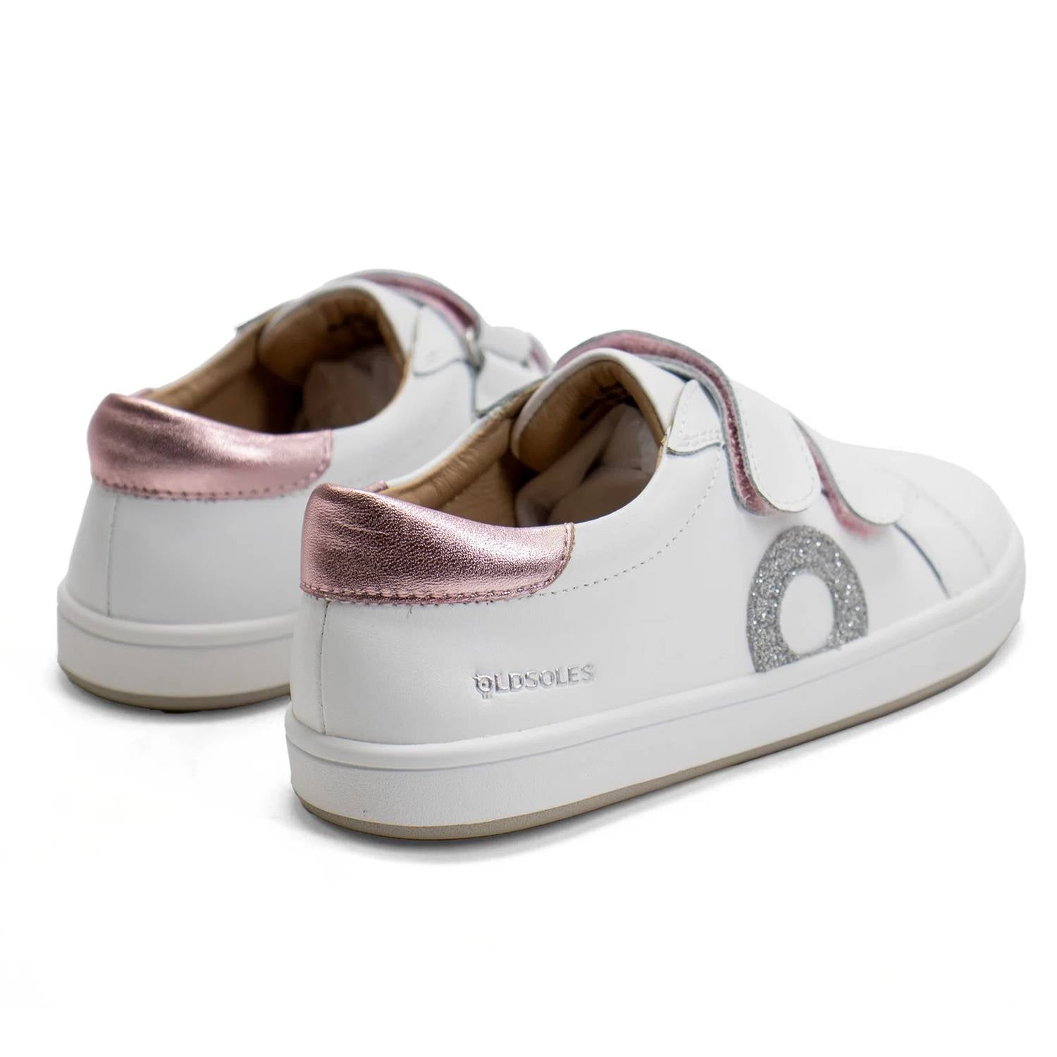 Oldsoles - Girl's Kix Premium Leather Sneakers