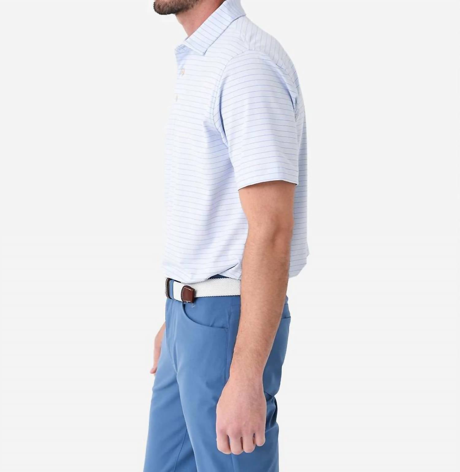Peter Millar - Crown Sport Drum Performance Jersey Polo Shirt