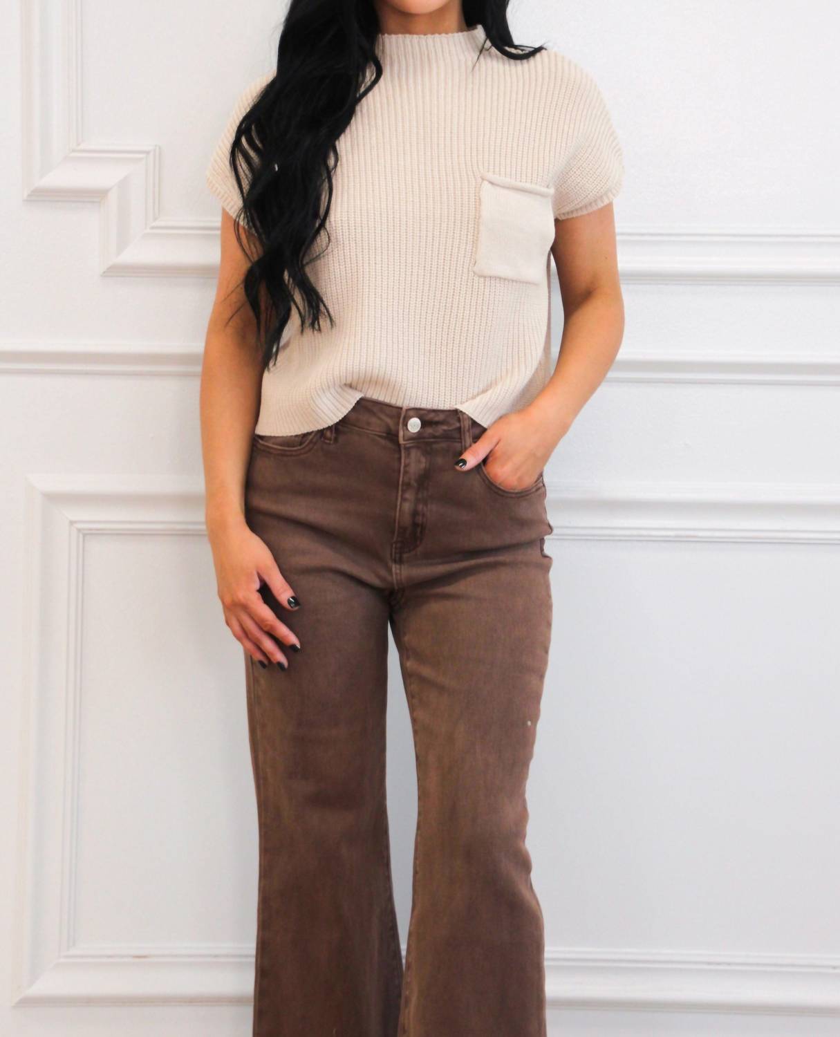 Zenana - Zuri High Waisted Bootcut Jeans