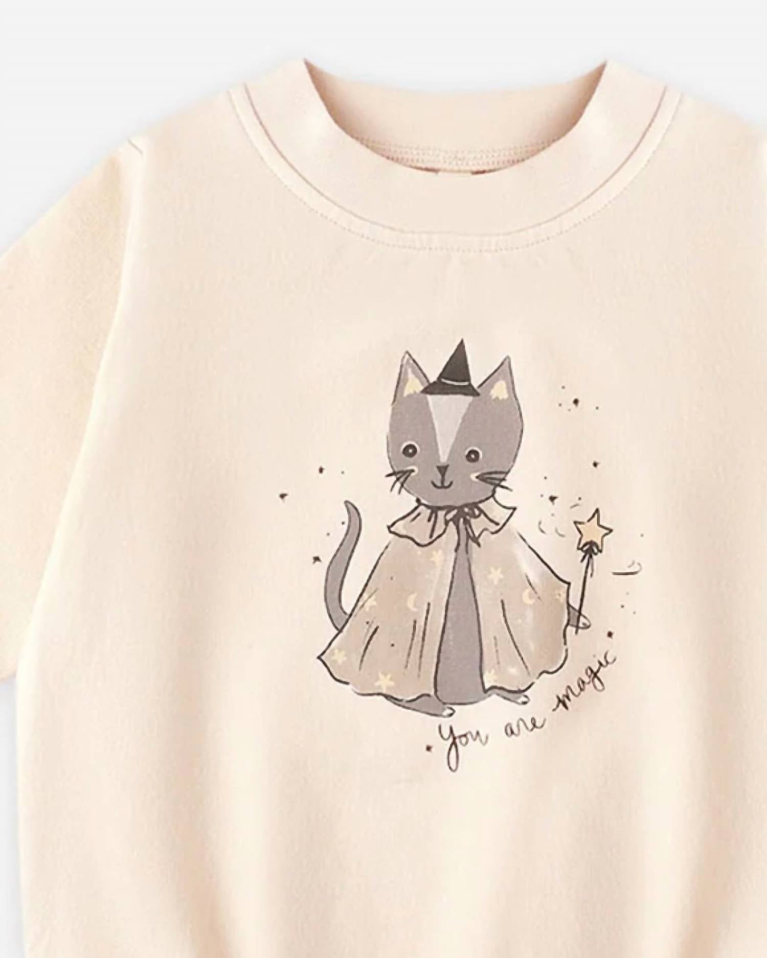 Quincy Mae - Girls' Crewneck Bubble Romper