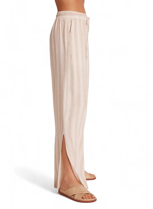 Bella Dahl - SIDE SLIT WIDE LEG PANT