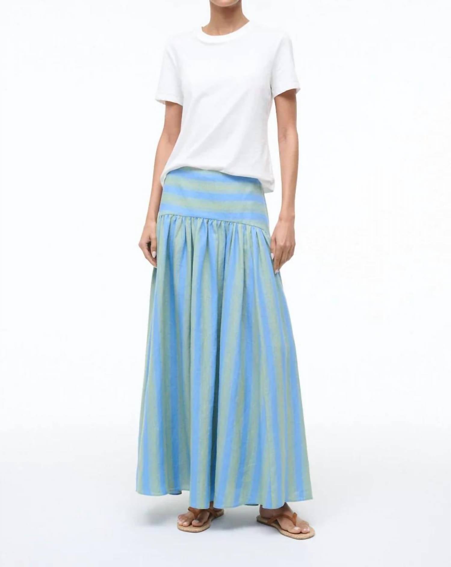 Staud - Procida Linen Skirt