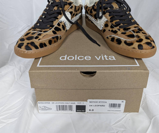 Dolce Vita - Women's Notice Stitch Calf Hair Sneaker