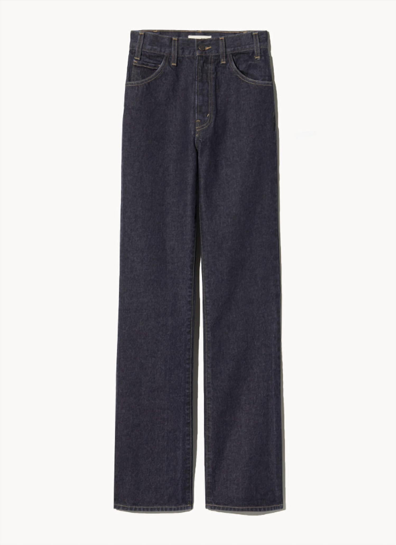 Nili Lotan - Joan High Rise Straight Leg Jeans