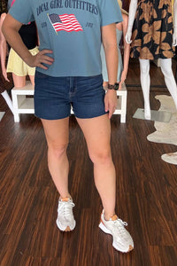 Hidden - Stretch Denim Shorts