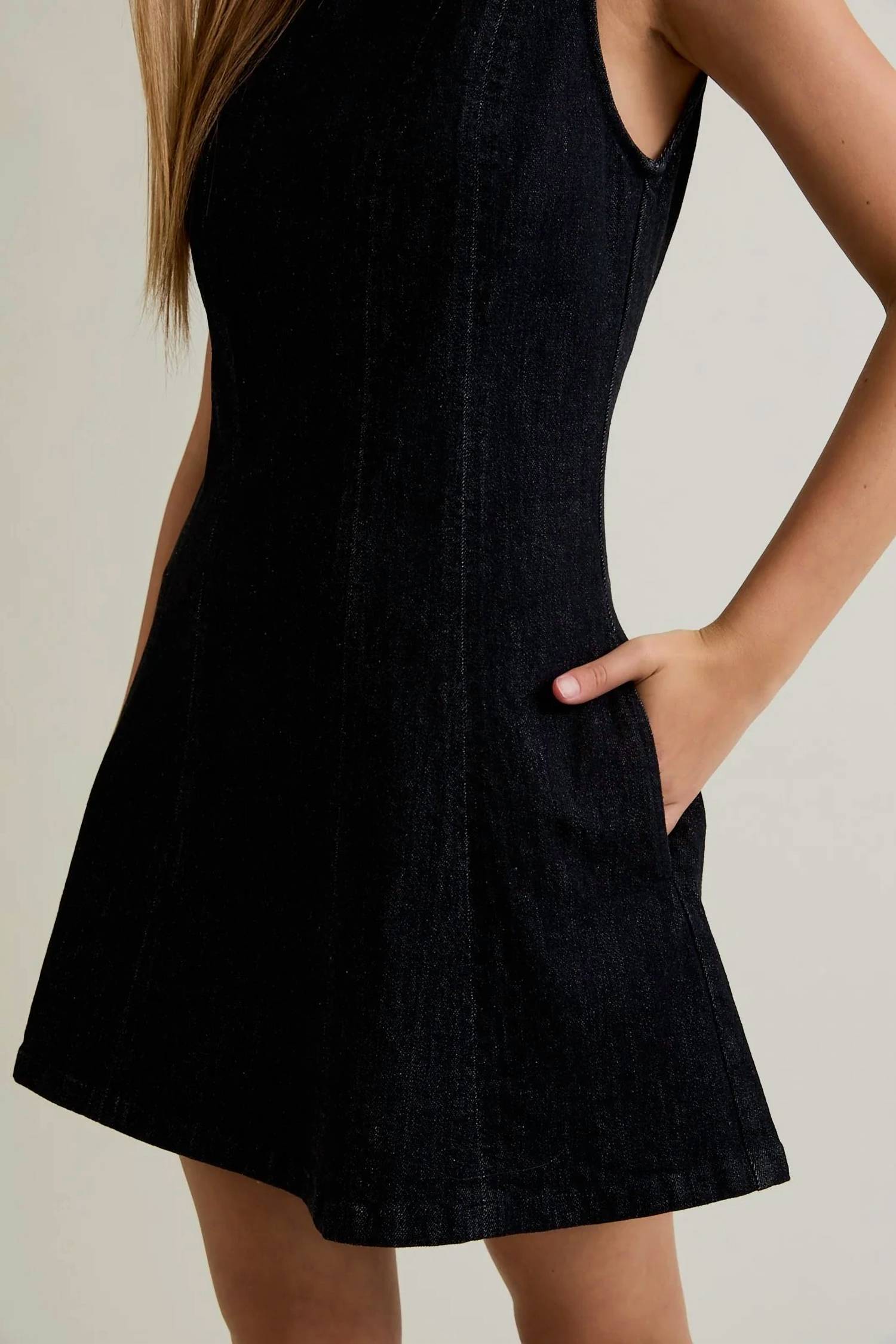 Le Lis - Kathleen Denim Mini Dress