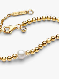 Pandora - Treated Freshwater Cultured Pearl & Beads Collier Necklace