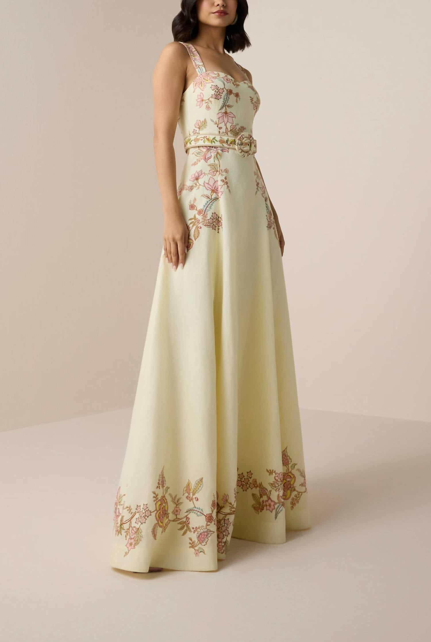 Hemant & Nandita - Riah Buckle Long Dress