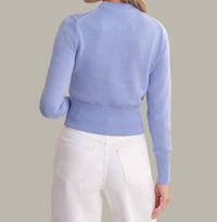 525 America - Adeline Cropped Cotton Sweater