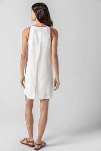 Lilla P - Crochet Trim V-neck Dress