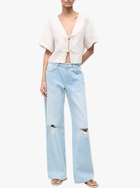Staud - Women's Ava Linen Top