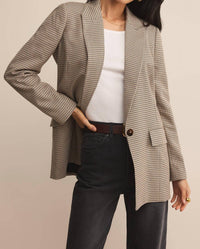 Z Supply Elite Blazer in sand - women's jacket