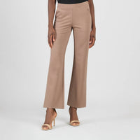 Clara Sun Woo Loose Leg Pocket Pant in taupe - women's pants