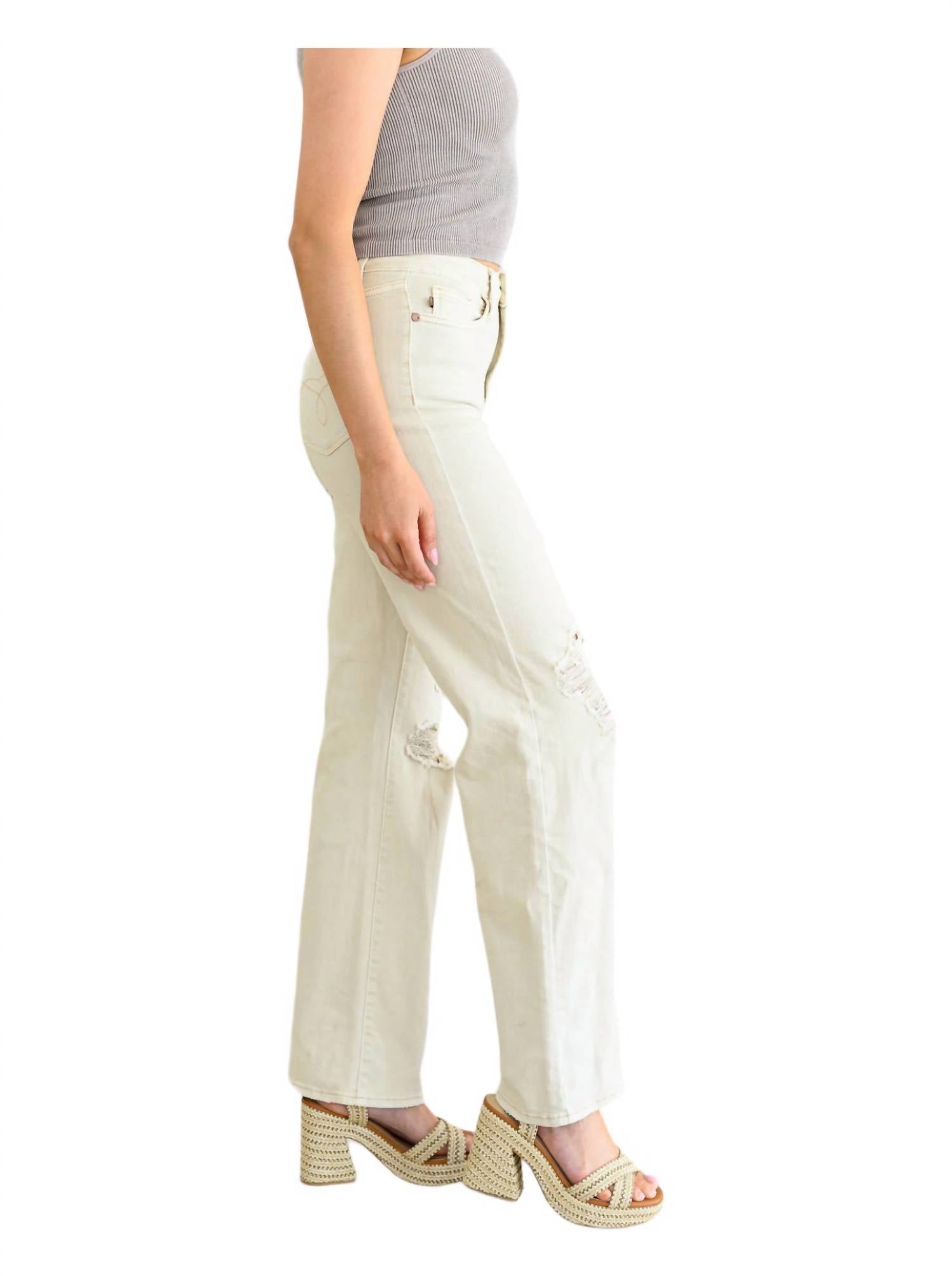 Judy Blue - Selena Distressed 90's Jeans