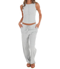 Bailey Rose - Women's All That And More Stripe Tank Top