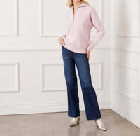 Karen Kane - Half zip sweater