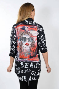 Frank Lyman - Bethann Woven Top