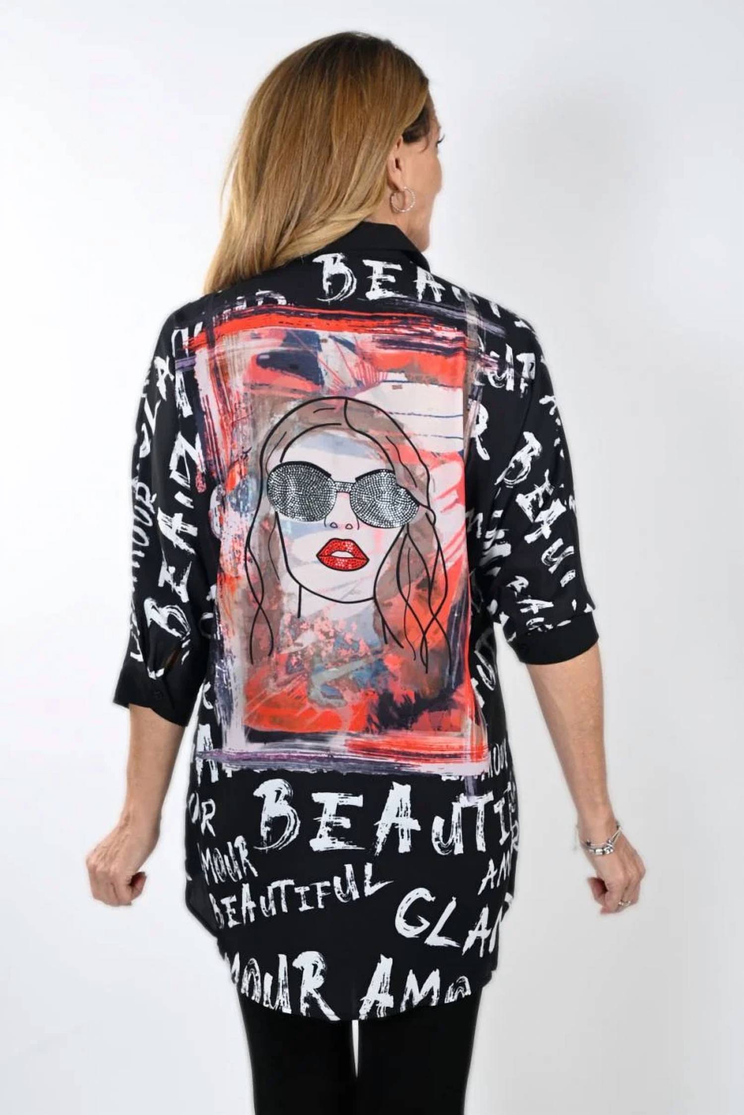 Frank Lyman - Bethann Woven Top