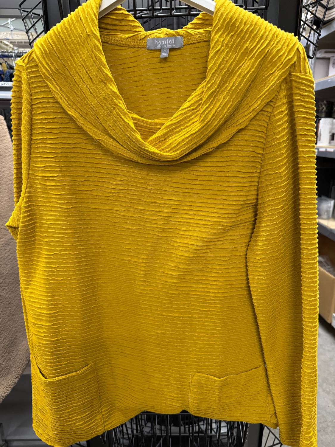 Habitat - Ripple Effect Pocket Cowl Top