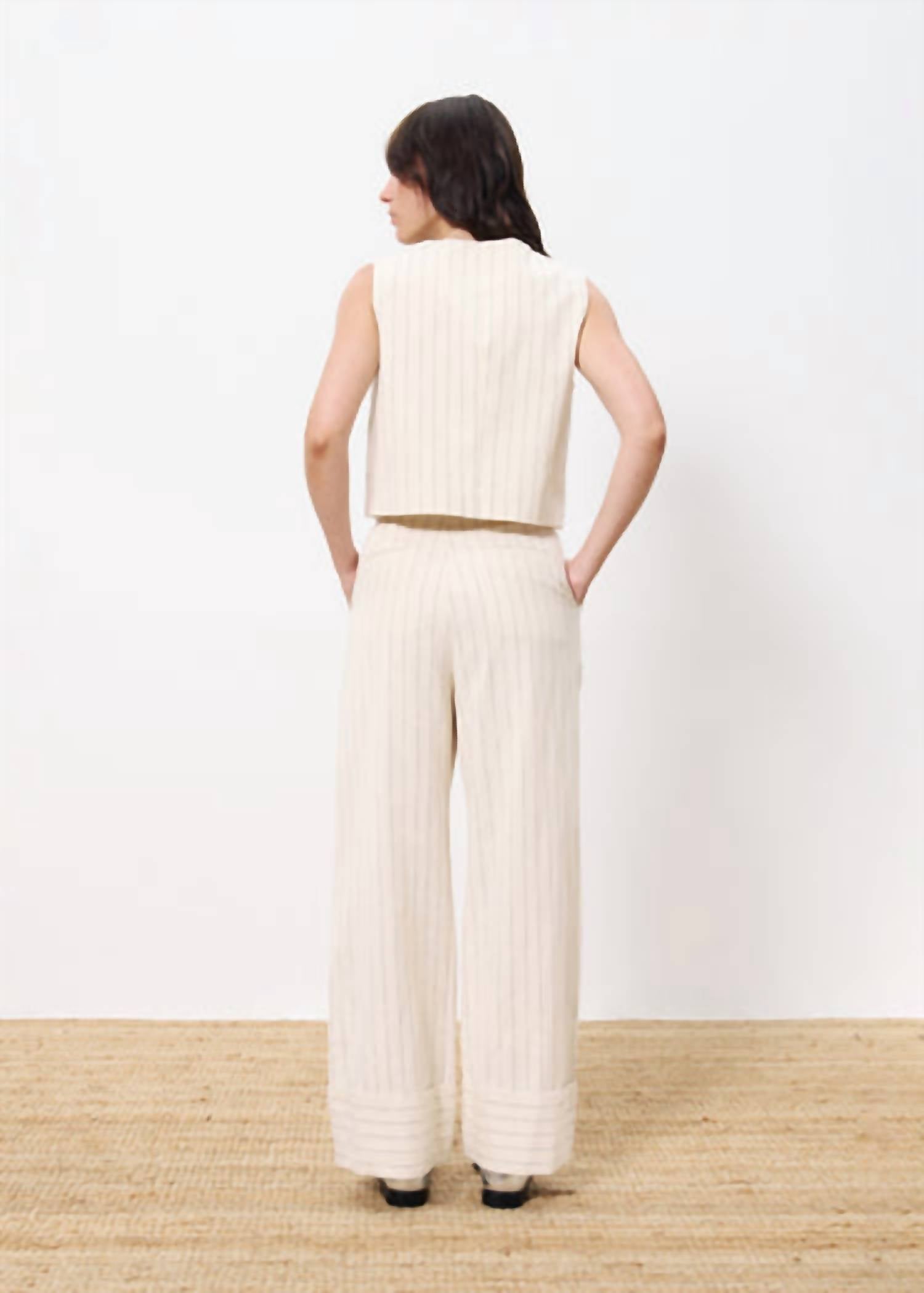 Frnch - Pia Pinstripe Pants