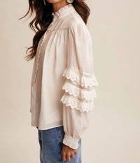 Listicle - Lorelai Lace Blouse