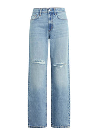 Favorite Daughter Tommy Low Slung Straight Jeans in flint - women's jeans - view 4