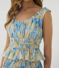 Hutch - Sinclair Ruffled Sleeveless Top
