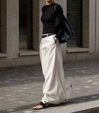 Uzwholesale - Chic Solid Color H-line Skirt