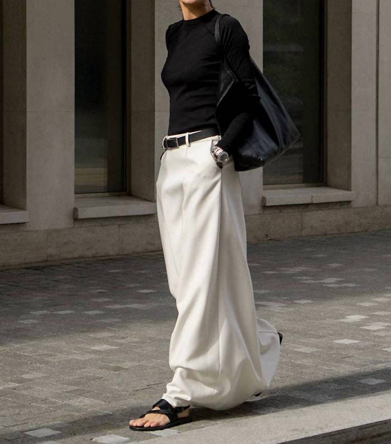 Uzwholesale - Chic Solid Color H-line Skirt