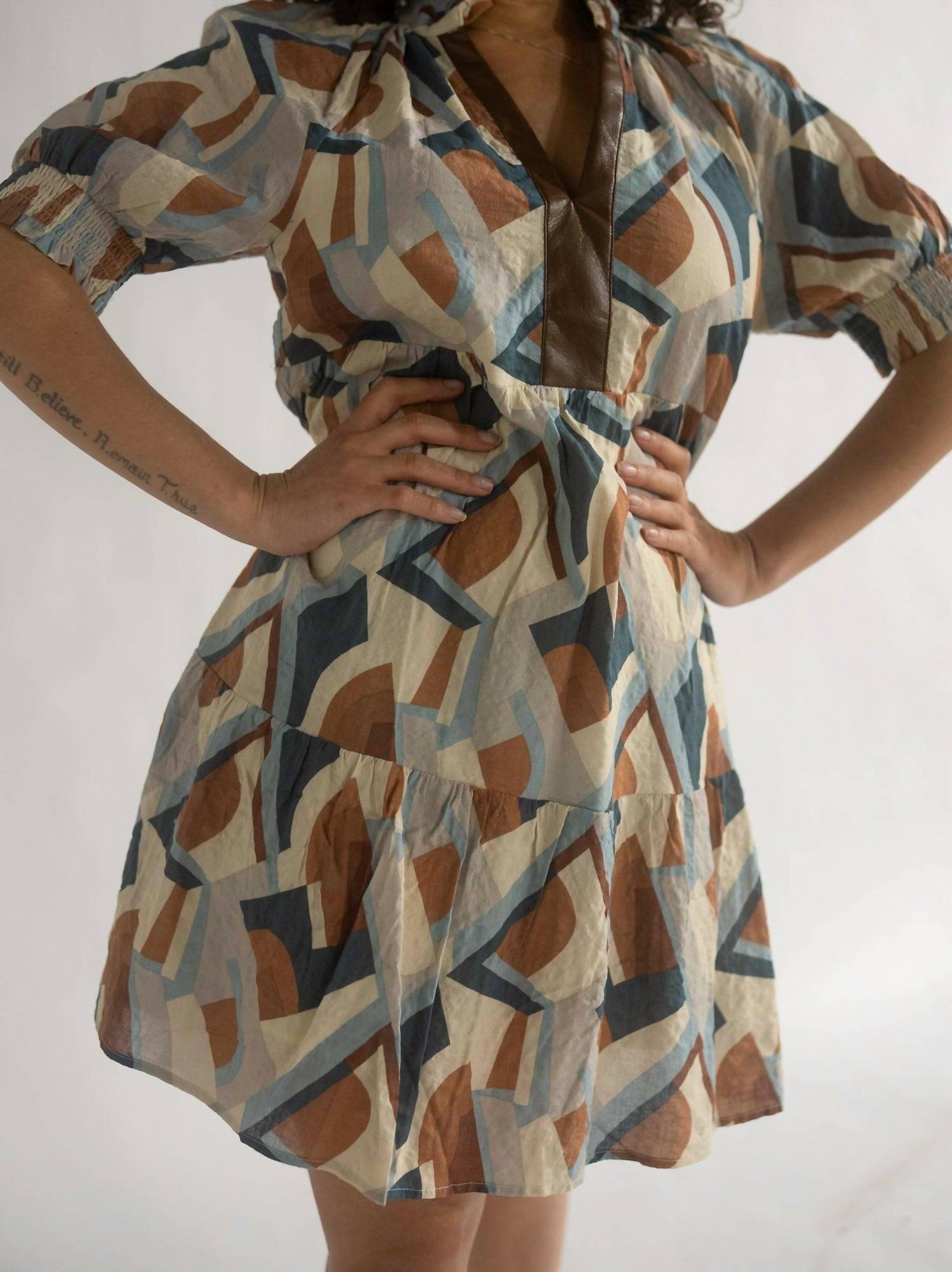 Thml - Abstract Print Dress