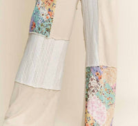 J. Her Women's All Natural Patch Pant in beige - women's pants