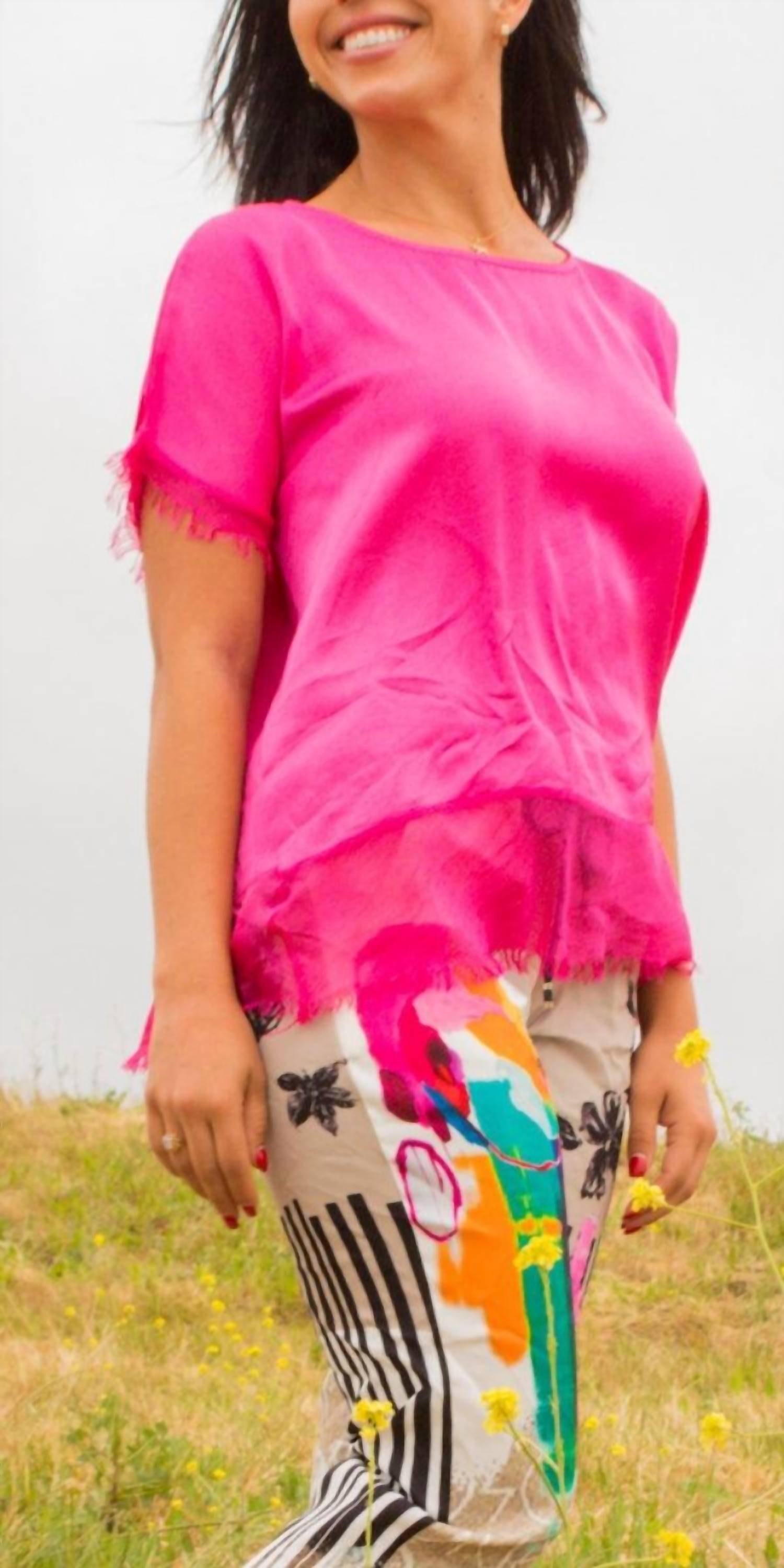 Gigi Moda - Turin Silk Top
