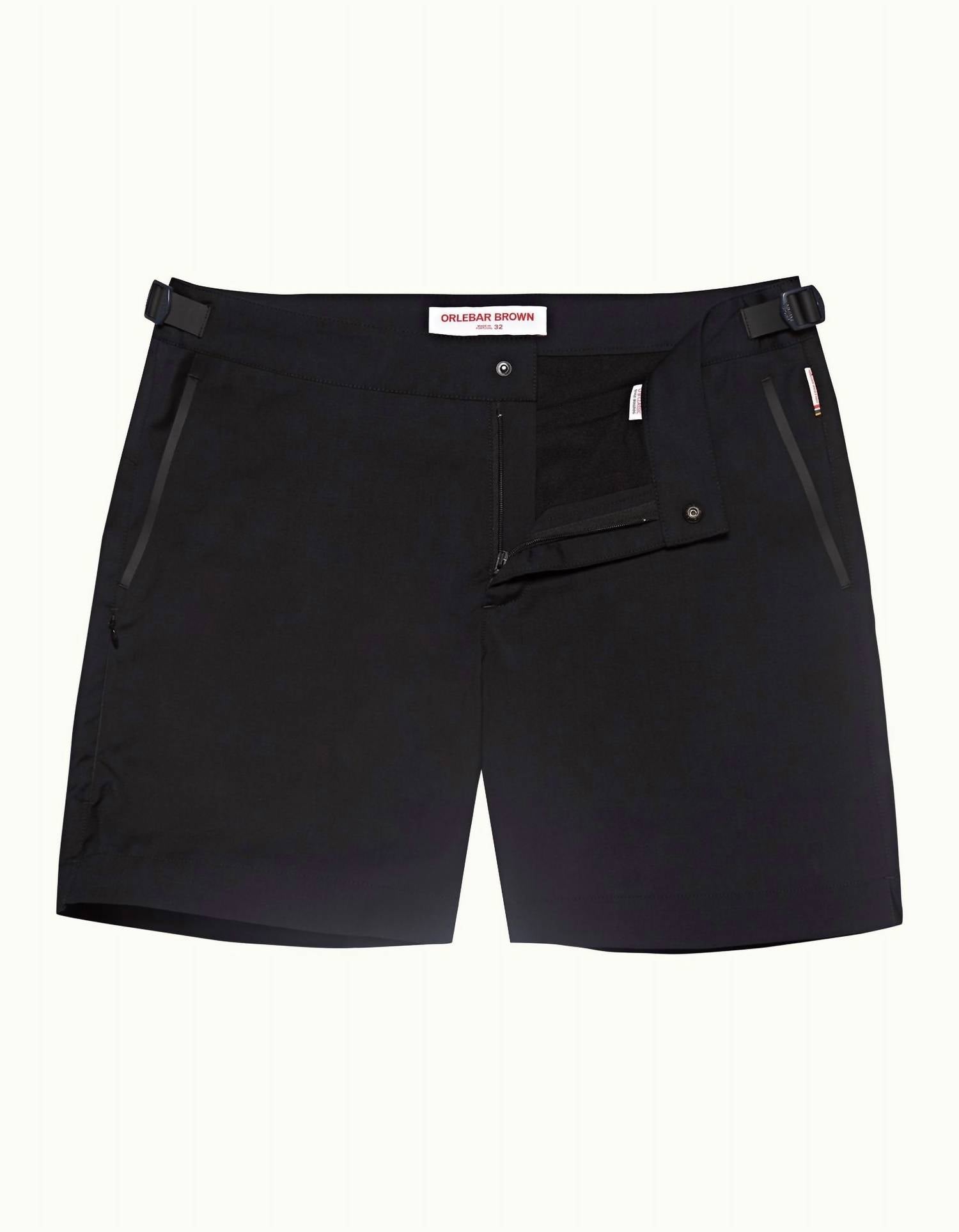 Orlebar Brown Bulldog Bonded Merino Shorts in night iris - men's shorts - view 4