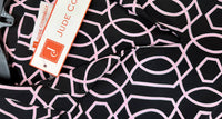 JUDE CONNALLY Emerson Garden Gate Dress in black pink - women's dress - detail view