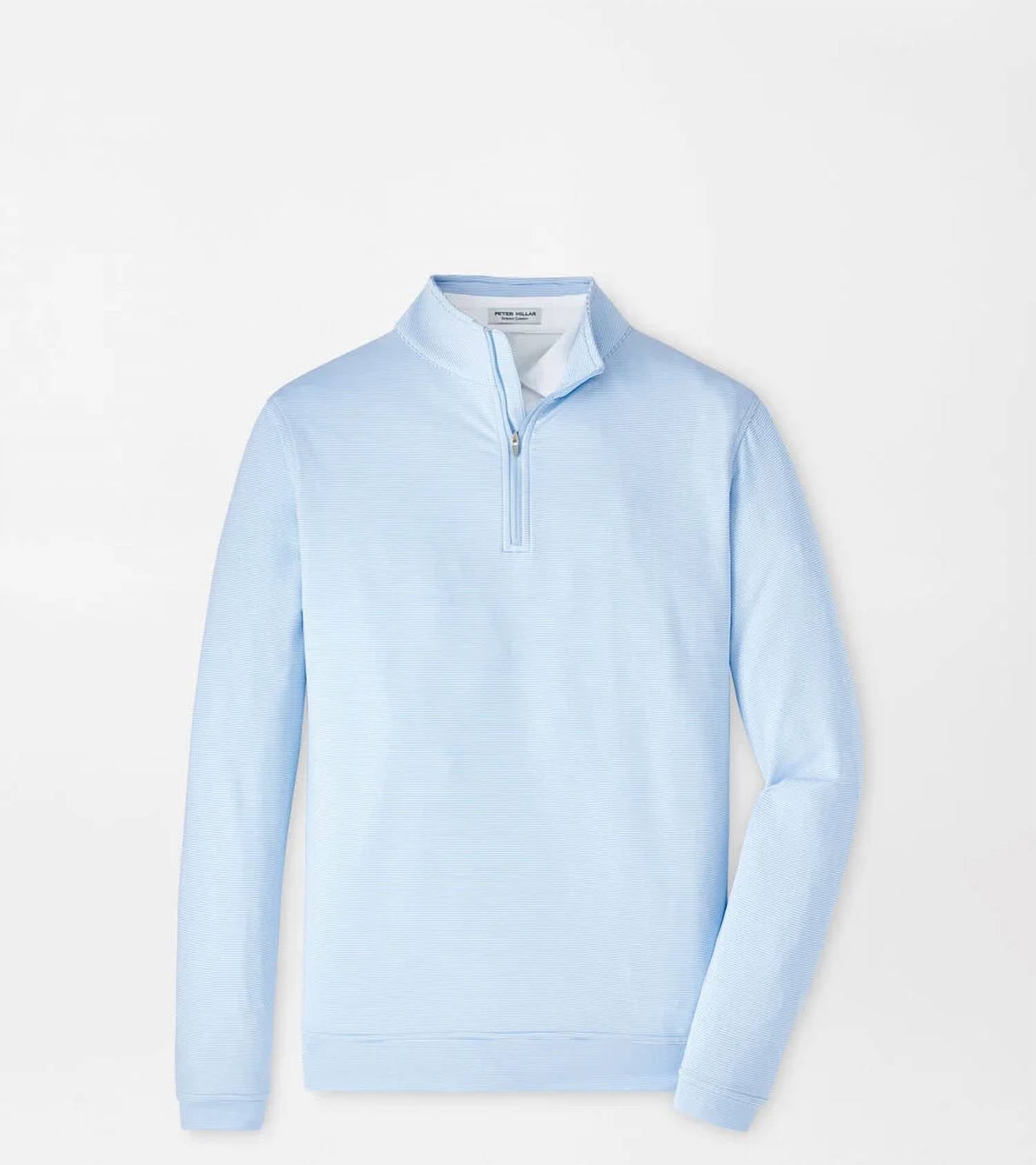 Peter Millar - Perth Sugar Stripe Performance Quarter-zip Top