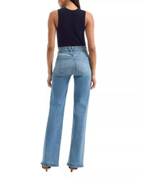 Veronica Beard - Crosbie High Rise Wide Leg Jeans