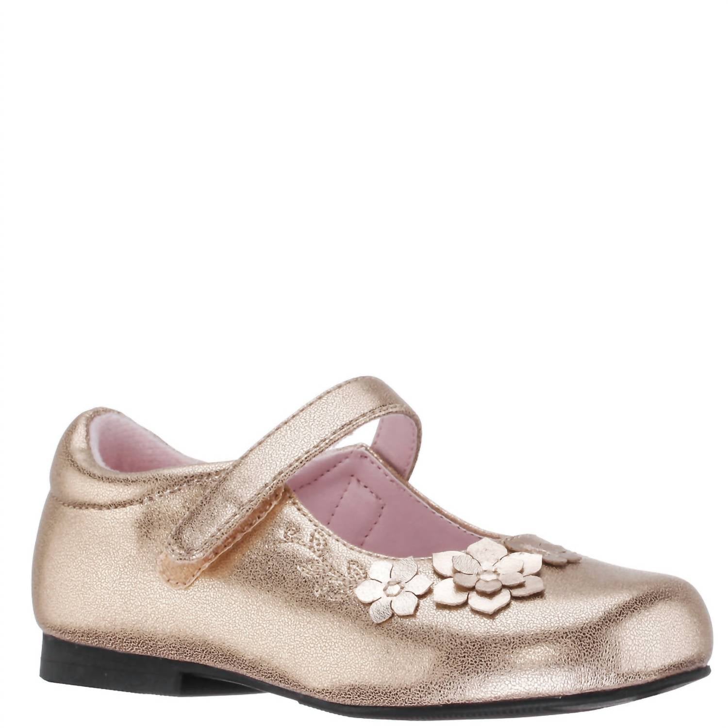 Nina Girls Elodee Dress Shoes in platino shimmer - kids' shoe