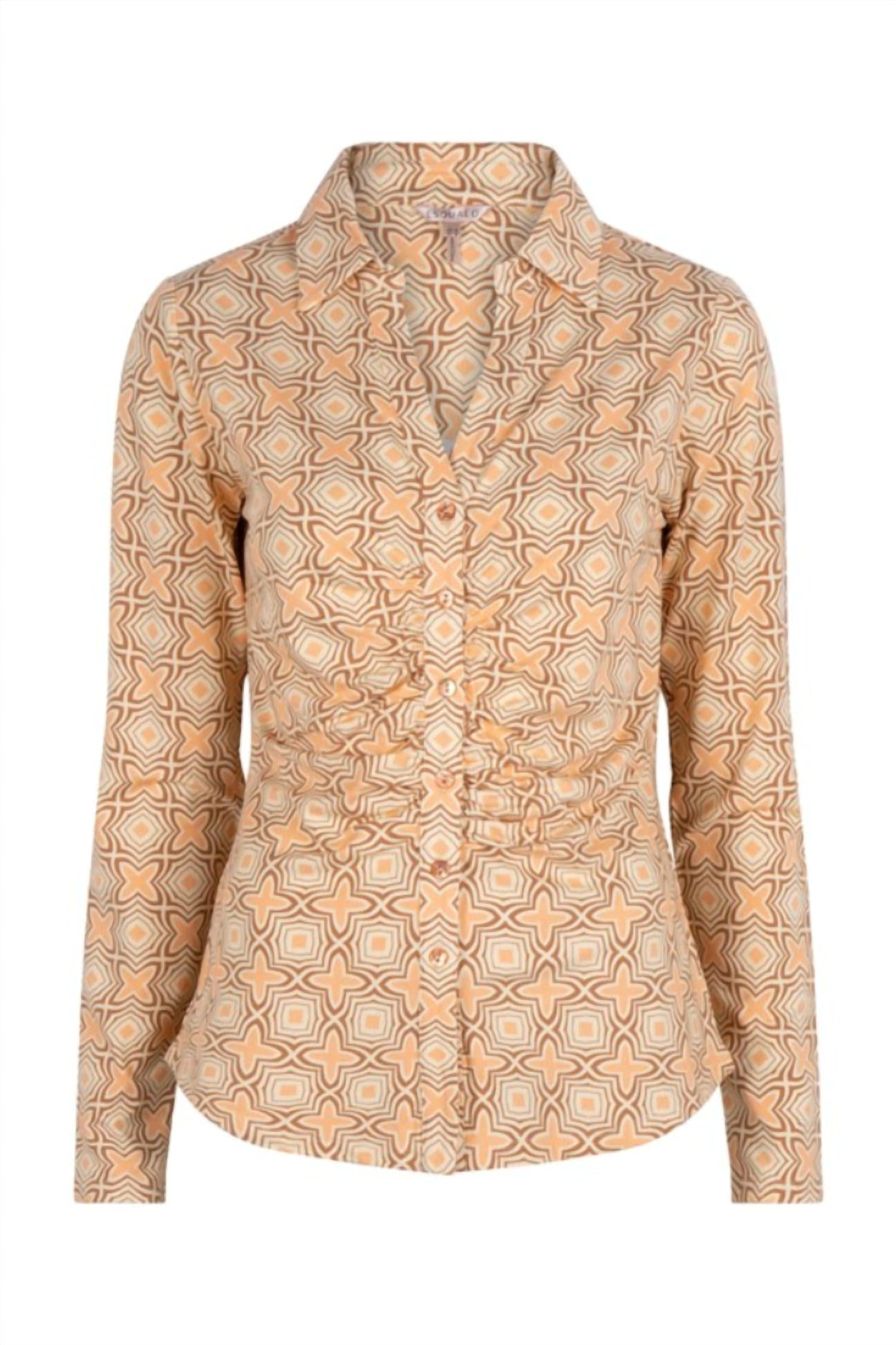 Esqualo - Star Pleated Blouse
