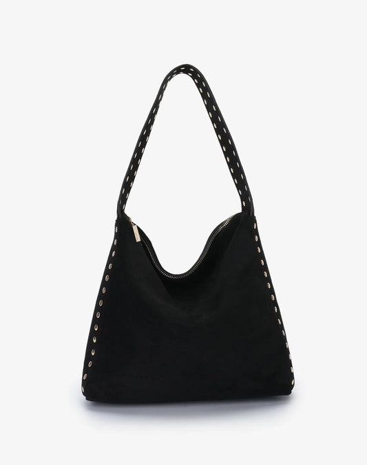 Remi/Reid - Women's Pasadena Studded Shoulder Bag